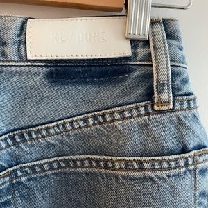 RE/DONE 90s High Rise Loose in Medium Blue